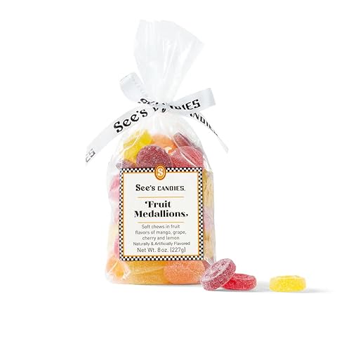See's Candies Fruit Medallions 8 oz
