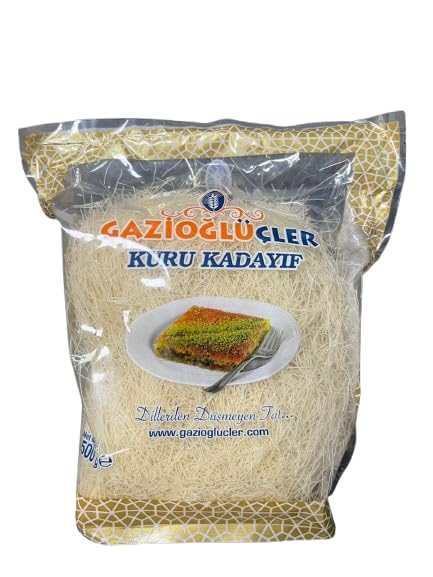 Dubai Chocolate Combo Kit - Crunchy Pistachio Spread 1KG - Kadayif/Kataifi 500G