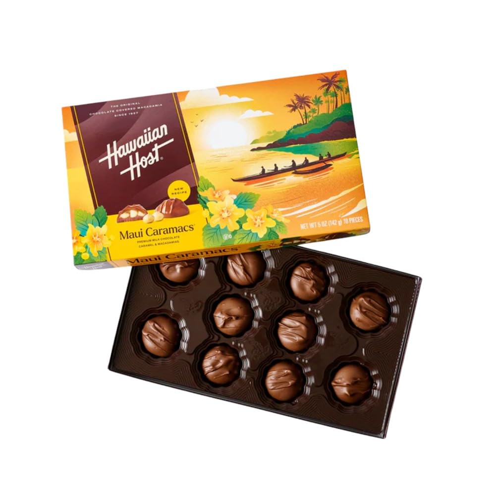 Hawaiian Host Maui Caramacs - 6 ounce box