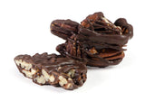 Box of Caramel Chocolate Covered Nuts - Assorted Variety of Chocolate Nuts, Pecan Patties, Almond, Cashew Clusters, Kosher - Dairy Free Chocolate Gift