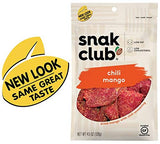 Snak Club Chili Mangos, 4.5 Ounce 6 Count (Pack of 1)