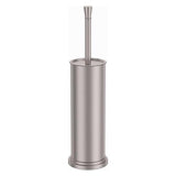 Nickel Brush and Holder?Extra Long Handled Nickel Brush for Bathroom?Stainless Steel Heavy Duty Toilet Bowl Brush,Deep Cleaning Modern Toilet Cleaner