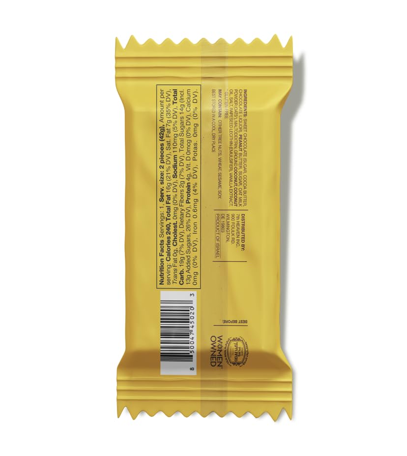 7th Heaven, Vegan Peanut Butter Cups (12 Total Peanut Butter Cups - 6 Packs) - Perfect for Easter Candy, Vegan, Dairy-Free, Fair Trade Cocoa