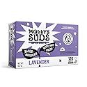 Molly's Suds Fabric Softener Dryer Sheets for Sensitive Skin | Plant-Based Static Reducer, Plastic-Free Packaging | Lavender (120 Sheets)