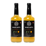Crafted Cocktails Margarita Mix | 2 Pack (32 Fl Oz Each) | Low Calorie (60 Calories/Serving) | Premium Cocktail & Mocktail Mixer | Clean Ingredients