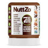 NuttZo Keto Chocolate Almond Coconut 7 Nut and Seed Butter, Almonds Coconut Brazil Nuts Pecans and More, Dark Chocolate Keto-Friendly, No Added Oil