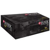 Graham Beauty Sanek 78525 Nitrile Gloves, Large, Black