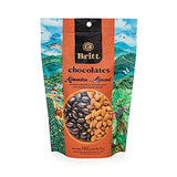 Cafe Britt® Chocolates - Dark Chocolate-covered Gourmet Nuts (4 Pack) (Almonds, Cashews, Macadamias, Hazelnuts) (5 oz each) Gourmet Dark Chocolate