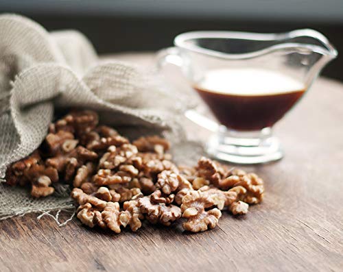 Food to Live - California Walnuts, 5 Pounds Halves & Pieces, Raw, Unsalted, Shelled, Kosher, Vegan, Sirtfood, Bulk. Rich in Omega-3 Fatty Acids