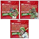 Big League Chew Strawberry Bubble Gum 3-Pack - 2.12oz Packets - Slammin’ Strawberry Baseball Gum - Big League Chew Baseball Candy Set for Treats