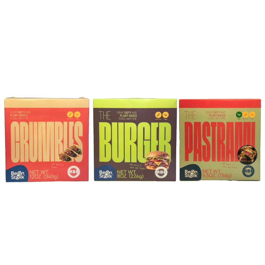 BeanStalk Brands Plant Based Bundle (Pack of 3, Game Day)