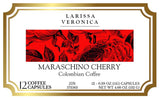 Maraschino Cherry Colombian Coffee (Single Serve K-Cup Pods) (Gourmet, Naturally Flavored, Whole Coffee Beans) (12 pods, ZIN: 573563) - 2 Pack