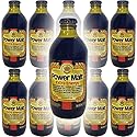 Power Malt, Extra Energy, Non-Alcoholic Malt Beverage, 11oz Glass Bottle (Pack of 10, Total of 110 Fl Oz)