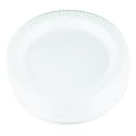 Dart 9PWQR 9 in White Laminated Foam Plate (Case of 500)