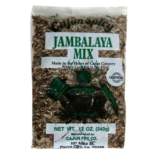Cajun Fry Jambalaya Mix, Mild, 12-Ounce Bags (Pack of 12)