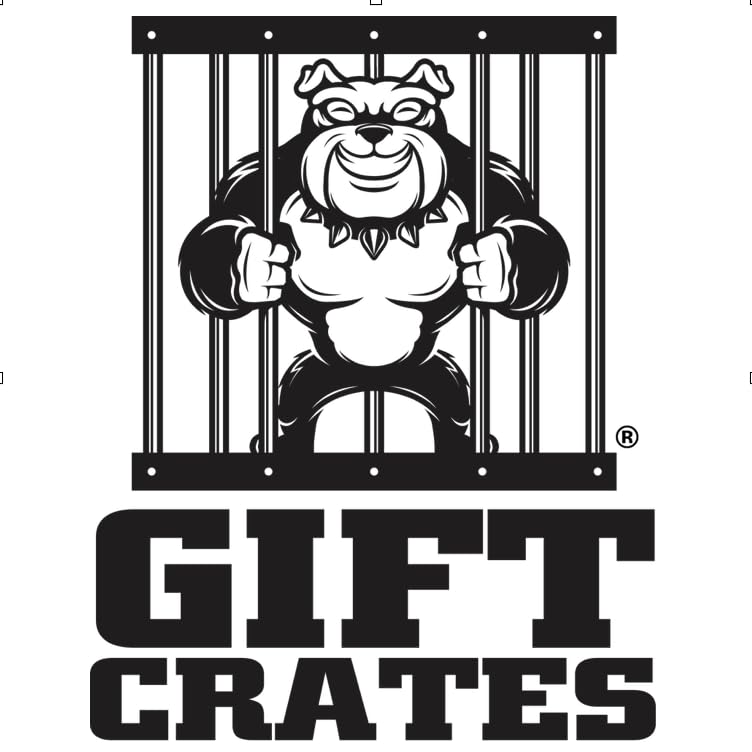 Love President Donald Trump Crate, Packed with Trump Gifts, Including Fake News Button, Hat, Bobble Head, Coffee Mug, Buttons, Card Game, Drain