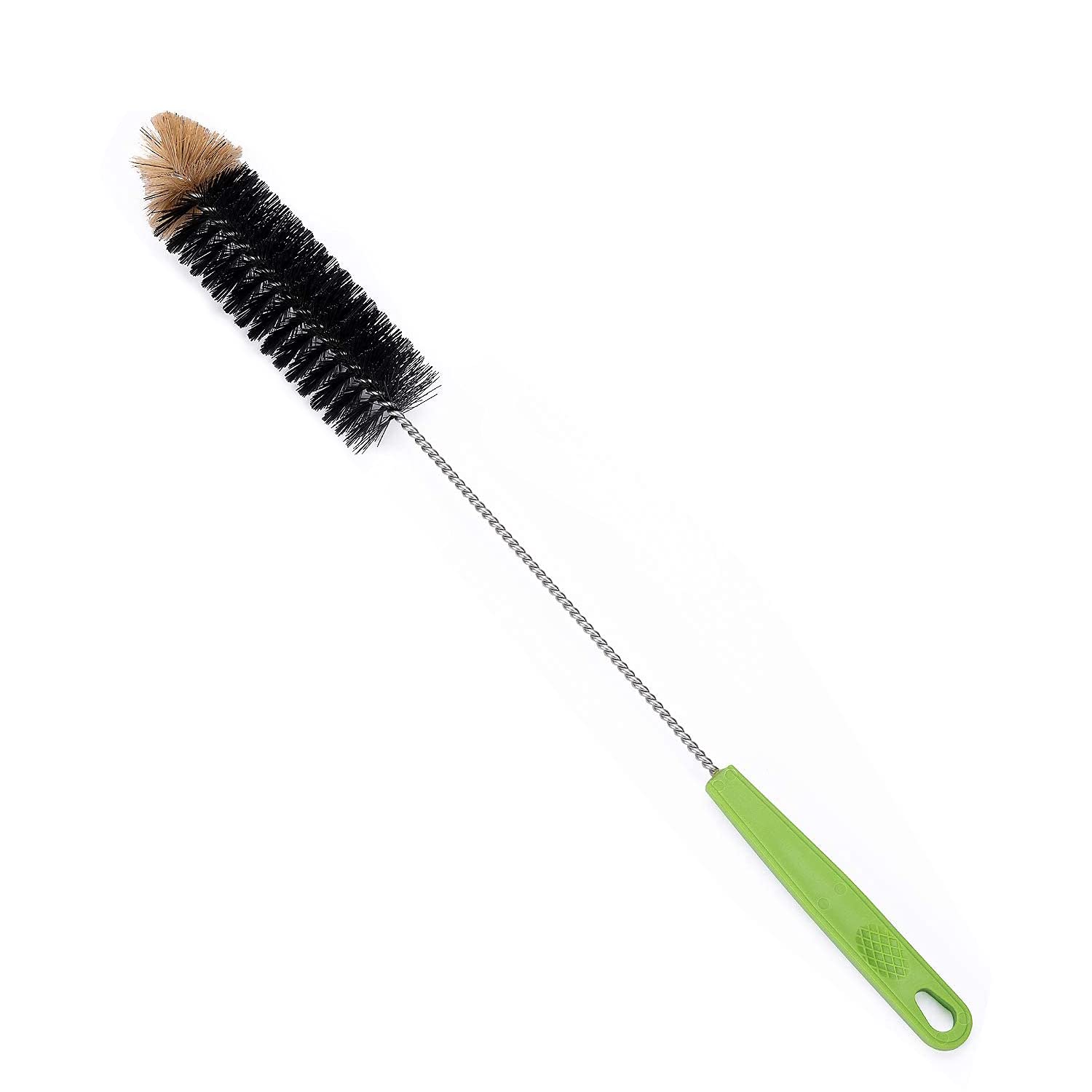 Long Bottle Brush, 17 in Bendable Cleaner Brushes for Cleaning Neck Beer Bottles, Wine, Baby Bottles, Water Bottles, Tumblers, Flask, Bird Feeder