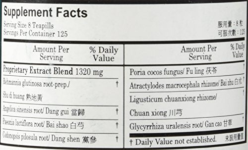Women's Precious Teapills (Nu Ke Ba Zhen Wan) (1000 Teapills)3741E-MayWay Net Wt. 5.8oz.
