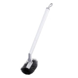 GENERIC Long Handle Toilet Brush Portable Bathroom Cleaning Brush,Assembled,Wall Mounted,No Dead Angle Cleaning,Household Cleaning(Gray)