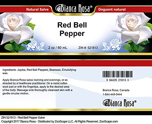 Bianca Rosa Red Bell Pepper Salve (2 oz, ZIN: 521813) - 3 Pack