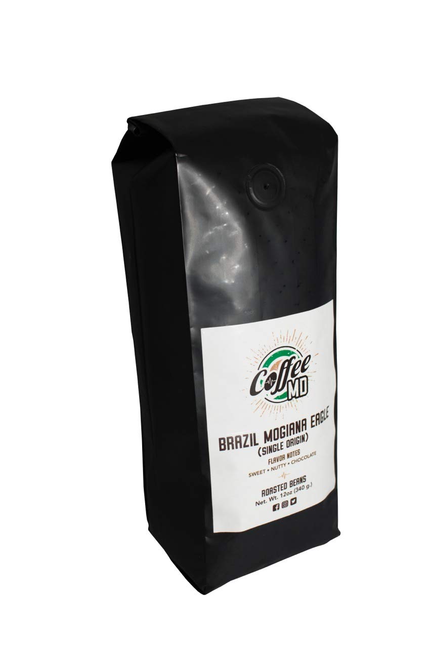 Coffee MD- "Brazil Mogiana Eagle" (Single Origin) (Medium Roast) (12 oz.)