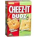 Cheez-It Duoz Sharp Cheddar and Parmesan Baked Snack Crackers