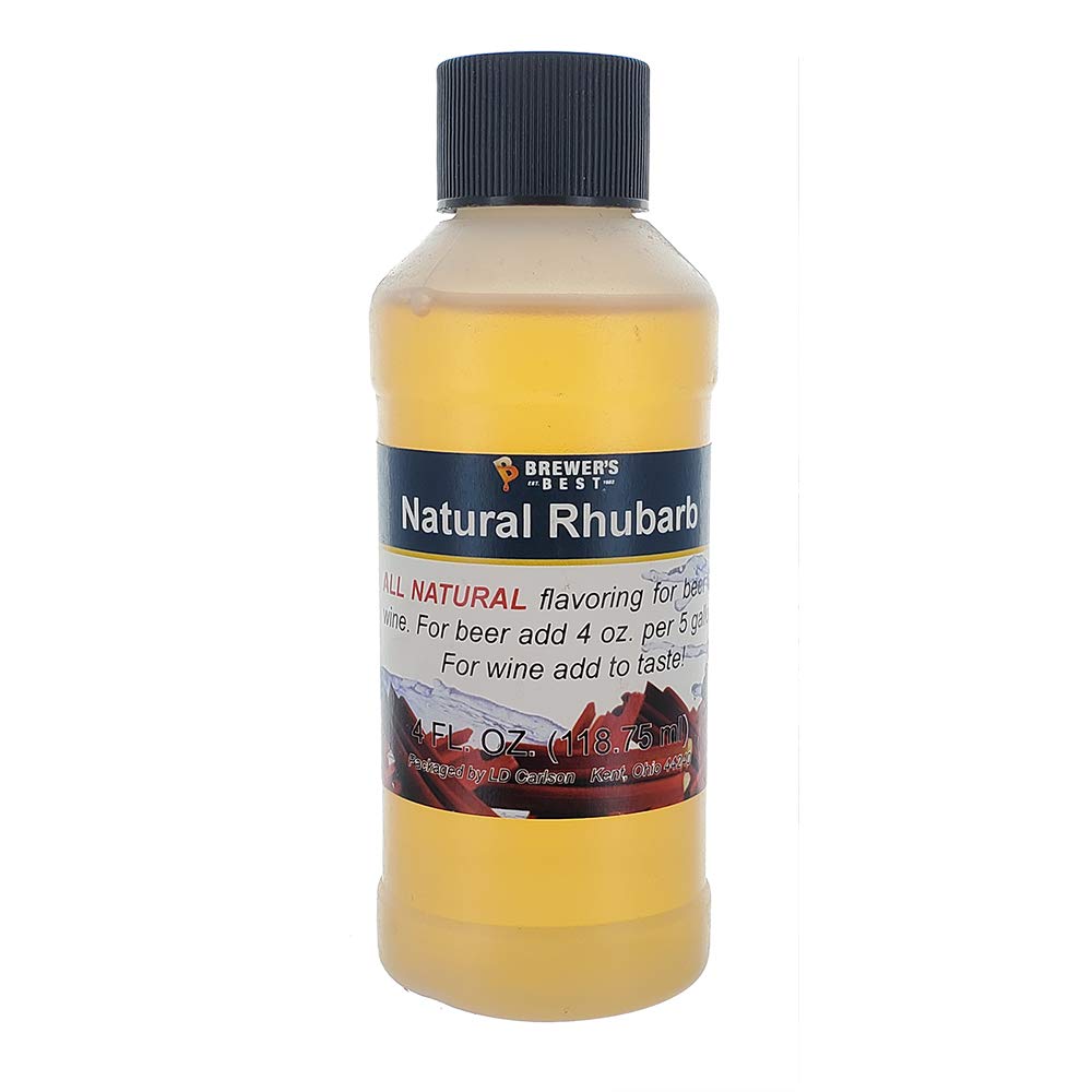 Natural Rhubarb Flavoring Extract - 4 oz.