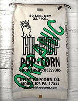 HI-POP Organic Yellow Butterfly Popcorn - Bulk 50lb Bag