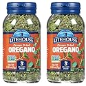 Litehouse Freeze Dried Oregano - Substitute for Fresh Oregano, Gluten Free, Vegetarian, Keto, Non-GMO, No Refrigeration Required, Seasonings