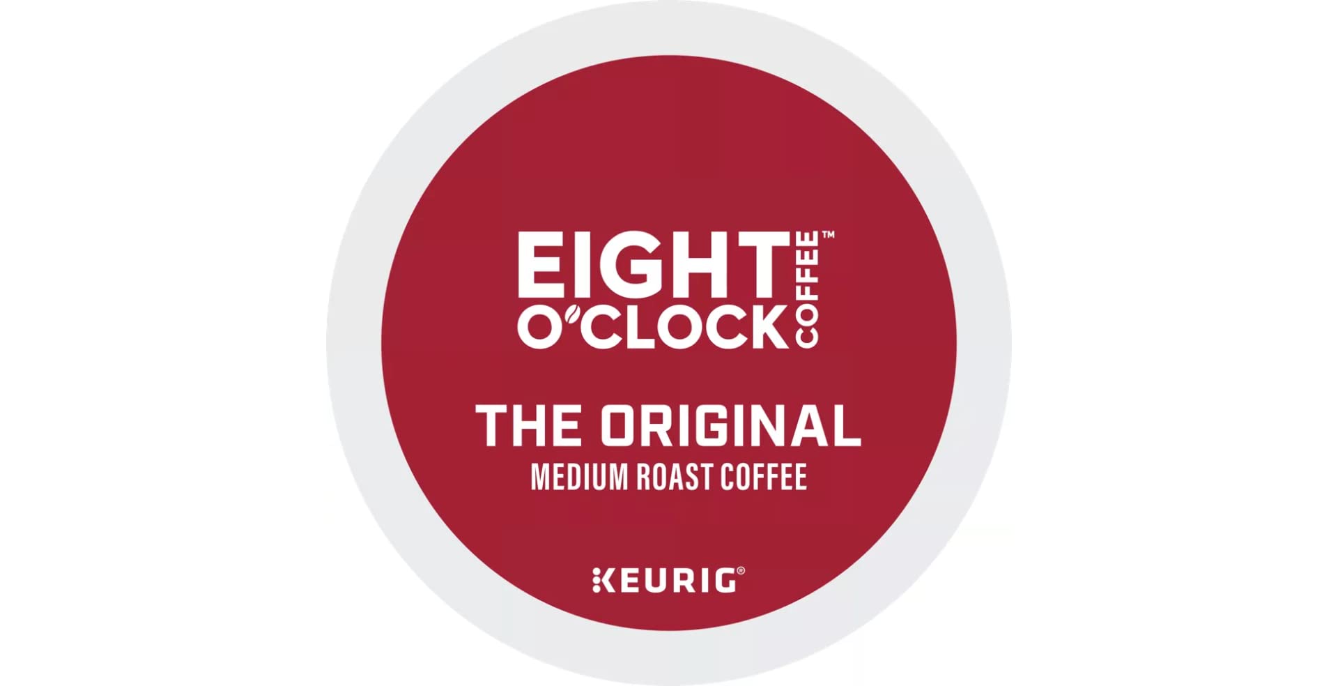 Eight O'Clock Original Blend Single Serve K-Cups for Keurig Brewers, 24 Count (Pack of 2)