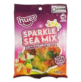 Huer Sparkle Sea Mix Gummies 120g | Soft Gummy Texture Ocean-Themed Candy