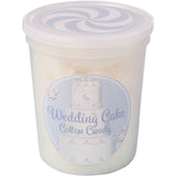 CHOCOLATE STORYBOOK Cotton Candy - Unique Idea for Holidays, Birthdays, Gag Gifts, Party Favors (Wedding Cake, 1.75 oz each, 6-Pack)