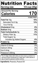 Roasted Peanuts, Unsalted, Shelled, J Runner, Bulk 10 Pound Box, Blanched Peanuts Great For Snacking, Trail Mix, Cooking