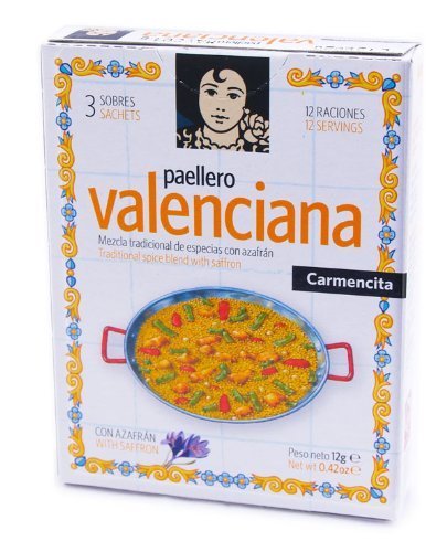 Carmencita Paellero Valenciana Paella Spice Mix by Proaliment Jesus Navarro S.A.