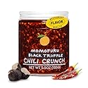 Momofuku Black Truffle Chili Crunch by David Chang, (5.5 Ounces), Chili Oil with Crunchy Garlic and Shallots, Spicy Chili Crisp with Real Truffle