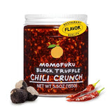 Momofuku Black Truffle Chili Crunch by David Chang, (5.5 Ounces), Chili Oil with Crunchy Garlic and Shallots, Spicy Chili Crisp with Real Truffle