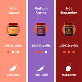 Redbloom Gut-Healthy Chili Crisp - Premium Chili Oil, No Seed Oils, Low-Fodmap, Vegan, Crunchy Hot Sauce, Good on Everything, 6oz (Pack of 1) - Hot