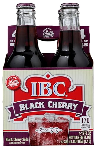IBC, Black Cherry Soda, , 12 Fl Oz (pack of 4)