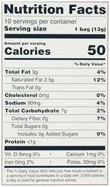LESSEREVIL Organic Himalayan Pink Salt Popcorn 10Ct, 4.6 OZ