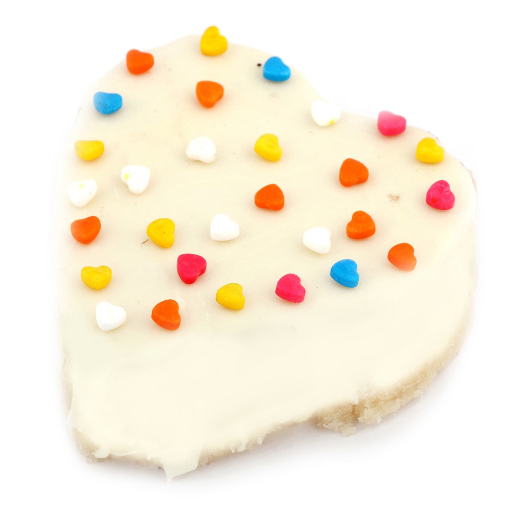 Ghasitaram Gifts Cake - White Chocolate Heart Cake