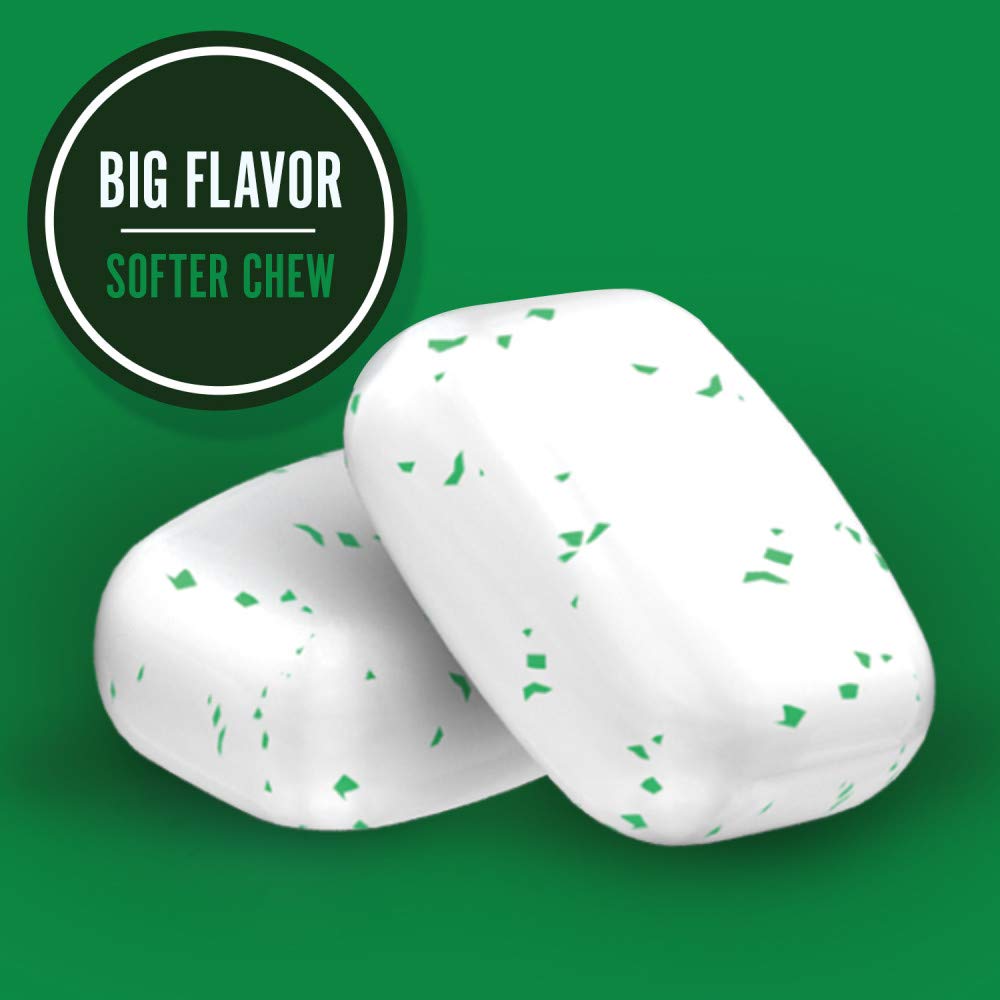 ORBIT WHITE Spearmint Sugar Free Mint Sugarless Fresh Breath Chewing Gum, 40 Piece Resealable Bottle (Pack of 4)