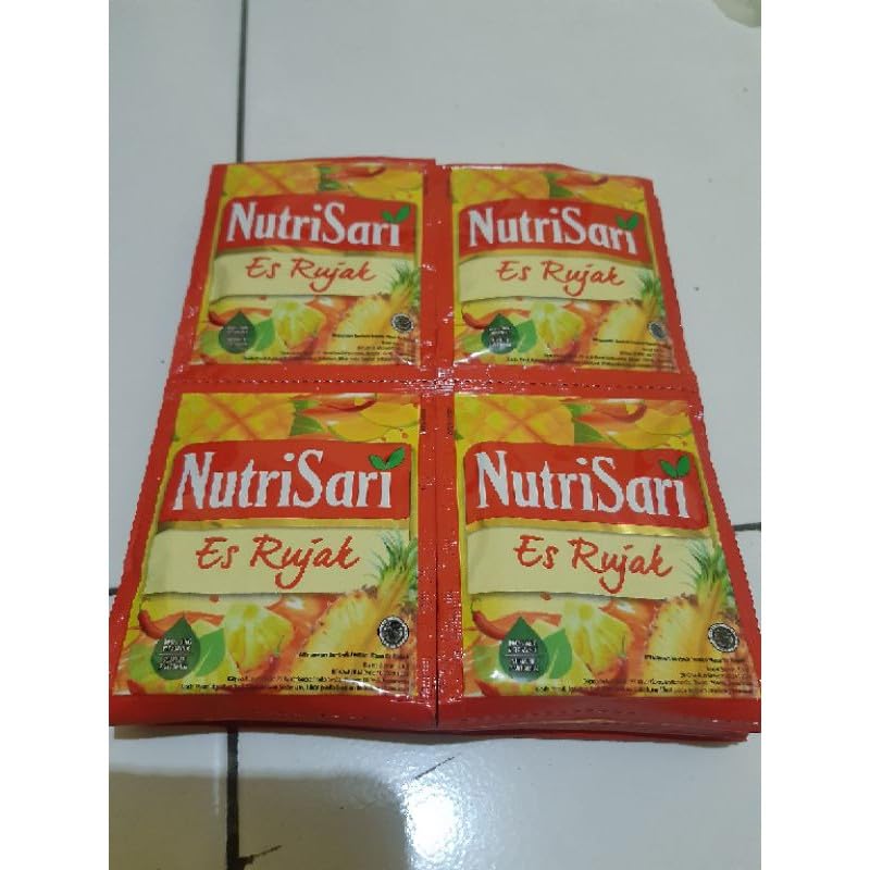 NutriSari Es Rujak Instant Drink Powder 10-ct, 110 gram