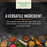 Frontier Co-op Organic Ground Paprika 7.16 oz Stand Up Resealable Bag - Paprika Powder Seasoning - Restaurant Supply