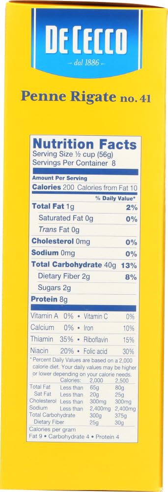 De Cecco Pasta, Penne Rigate, 16 Ounce (Pack of 5) by De Cecco