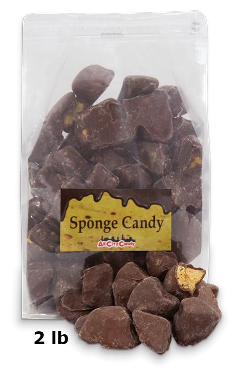 Milk Chocolate Sponge Candy - Bulk Bag (2-LB)