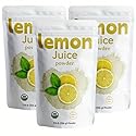 (226g/3pack?,Organic Lemon Juice powder, Natural Fruit Powder, Cold Pressed Lemons Source, No Sugar & Additives, Great Flavor for Drinks, Smoothie