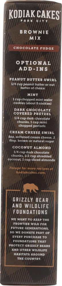 Kodiak Cakes Chocolate Fudge Brownie Mix (Pack of 2)2