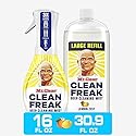 Mr. Clean All Purpose Cleaner, Clean Freak Mist Cleaning Kit for Bathroom & Kitchen Cleaner, Lemon Scent, Includes 1 Spray Bottle (16 oz) and 1 Large