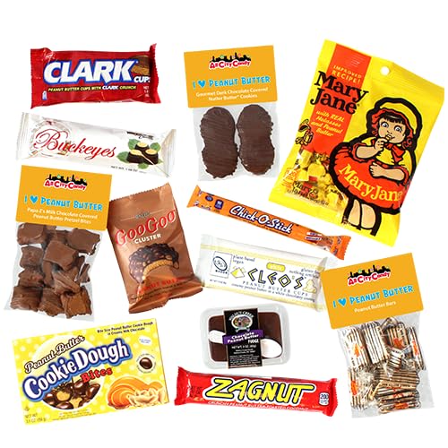 All City Candy I Heart Peanut Butter Candy Assortment Box
