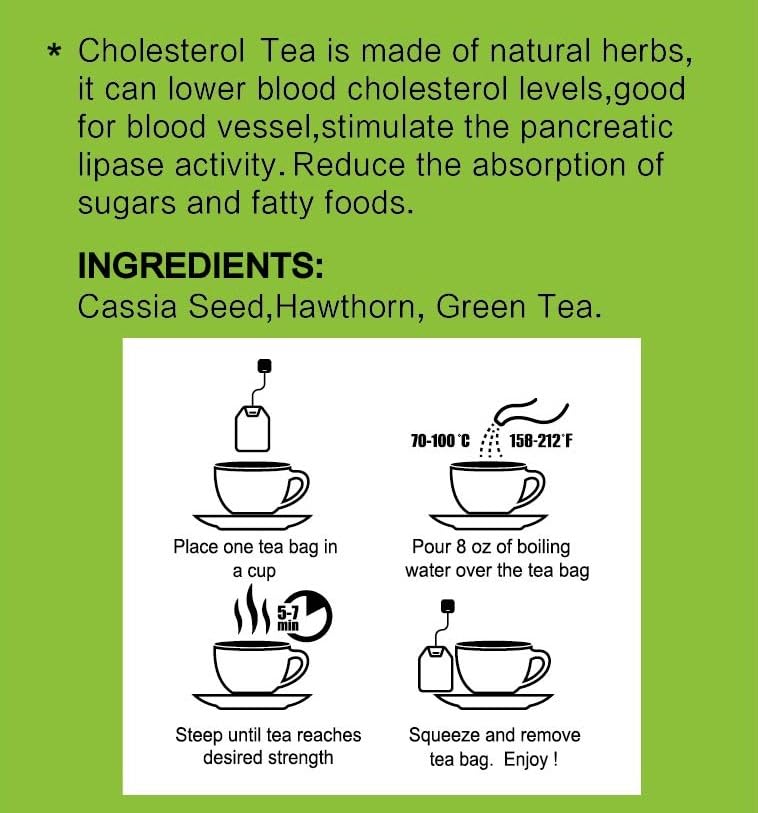 GT Cholesterol Tea, 1.13 Ounce Box (16 Tea Bags)